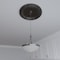 Ekena Millwork Traditional PVC Medallion (Canopies up to 13 1/2"), 22"OD x 3 1/2"ID x 1 1/2"P, Metallic Charcoal CMP22TRCCH - alternate 7